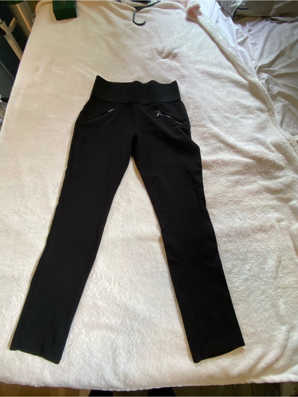 Ci Sono Black Pull-On Leggings with Zip Pockets